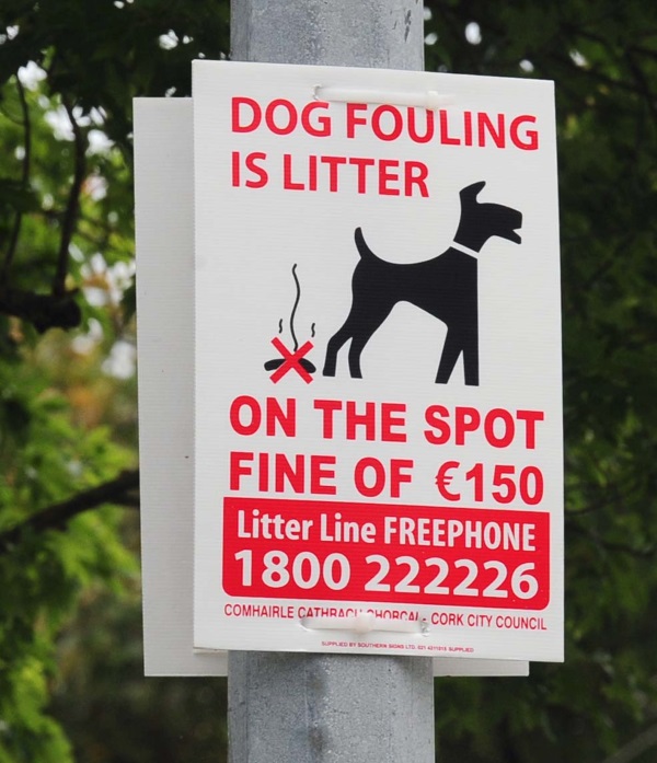 zzz Dog Fouling Warning large