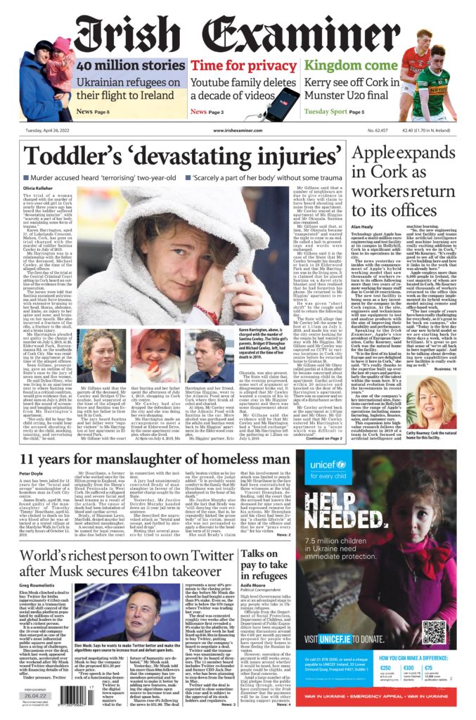 Roscommon Herald — What the papers say: Tuesday’s front pages ...