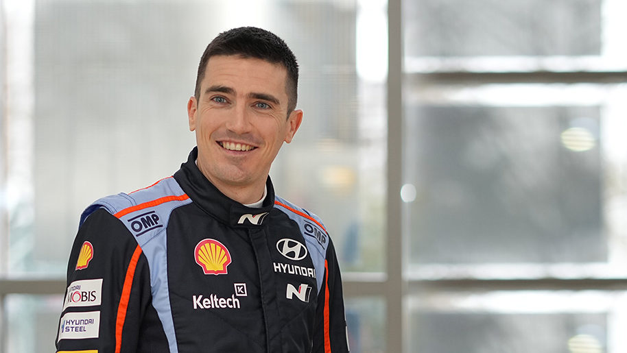 Irish rally driver Craig Breen, who has died after a crash in Croatia.