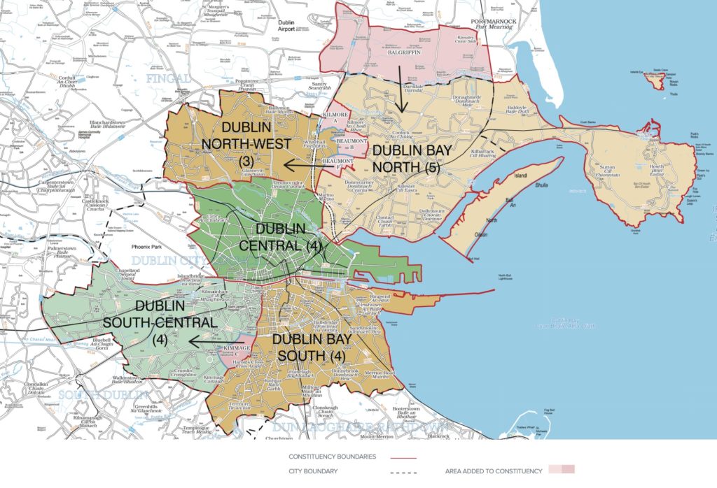 Kildare Nationalist — Ireland’s new electoral map: See how your area is ...